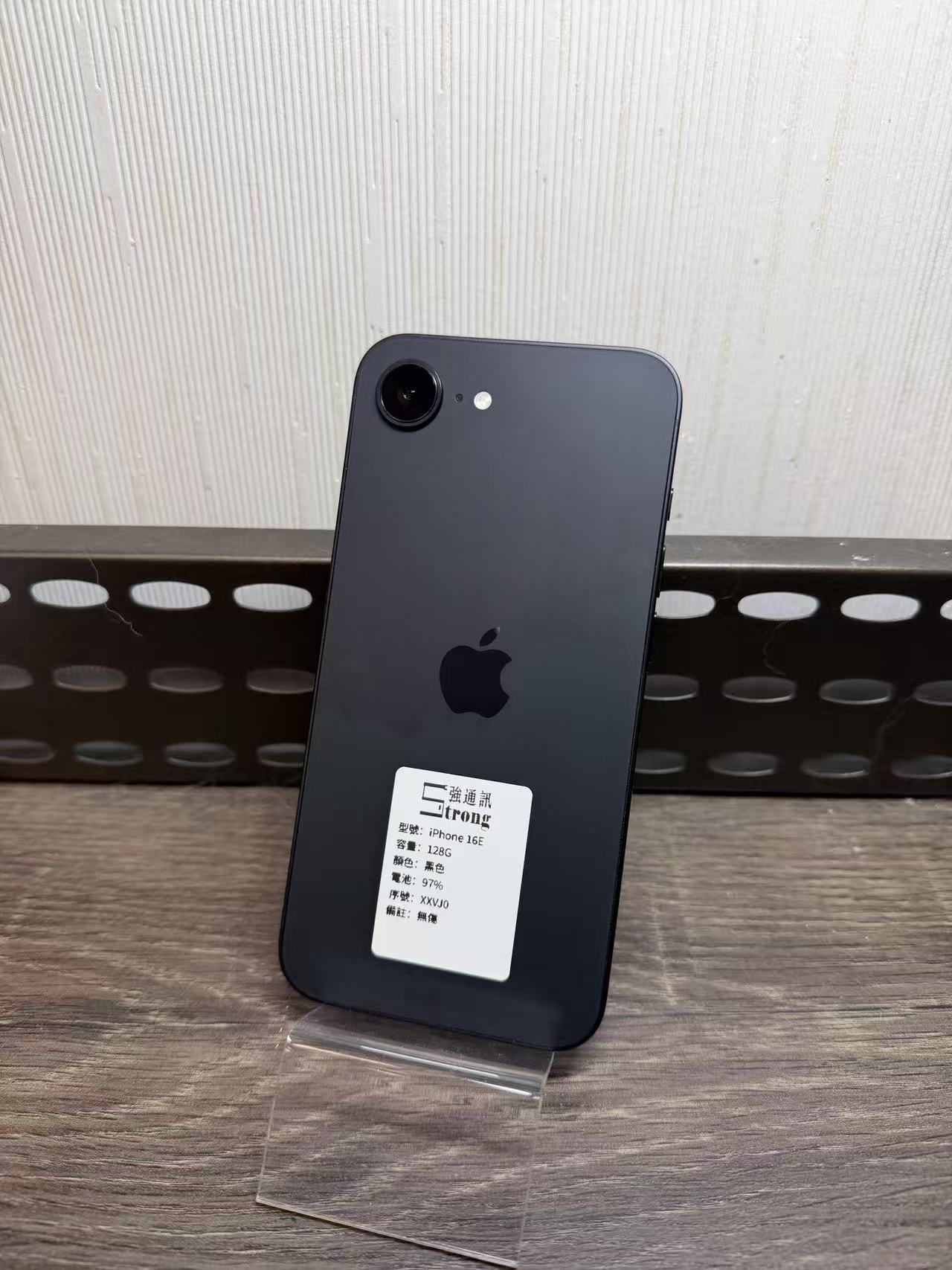 IPHONE 16E 128G 黑色
